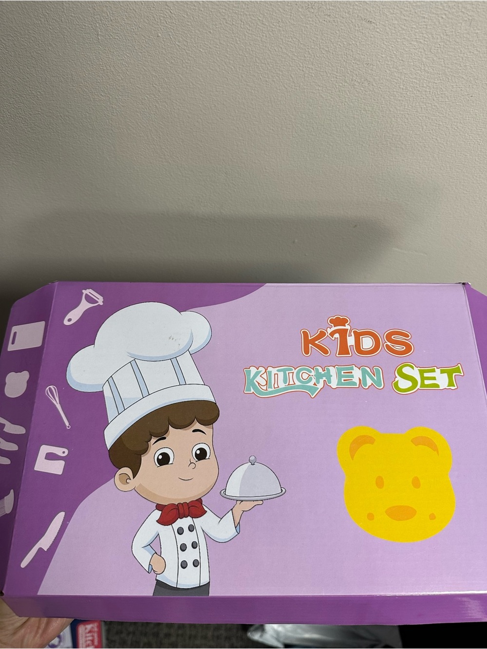 Kids Kitchen Set - Purple Play Cooking Toy